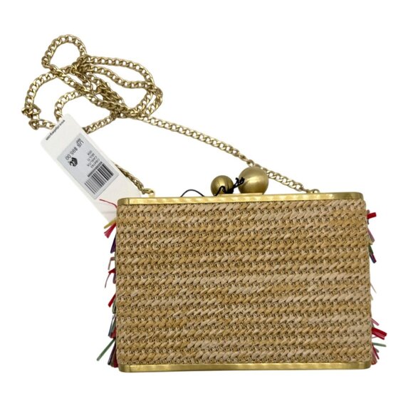 Olga Berg Carlita Carnivale Clutch NWT - Picture 6 of 9